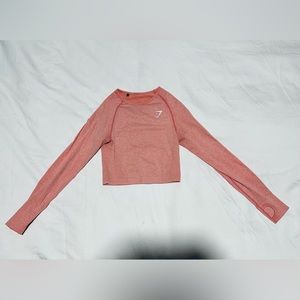 GYMSHARK OG vital seamless crop top, size small